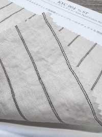 KYC904-ST Fil De Coton Teint En Fil, Armure Ajourée, Rayures Froncées[Fabrication De Textile] Uni Textile(Atelier Komon) Sous-photo