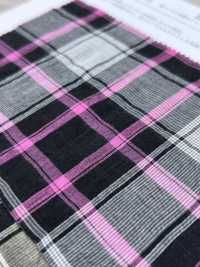 KYC921-C-2 Fil De Coton Tencel Teint Froncé[Fabrication De Textile] Uni Textile(Atelier Komon) Sous-photo