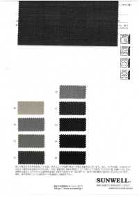 74004 Sergé Extensible 2/70 En Polyester/laine[Fabrication De Textile] SUNWELL Sous-photo