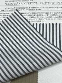 52398 SOLOTEX® ✕ ECOPET® Rayures En Seersucker Respirant[Fabrication De Textile] SUNWELL Sous-photo