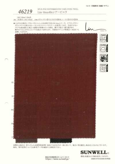 46219 Lim-bless 40 single yarn sheer viyella