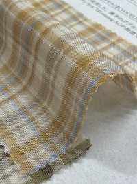 14424 Tissu Madras Double Gaze à Carreaux, 60 Fils/fibres Tencel™ Lyocell[Fabrication De Textile] SUNWELL Sous-photo