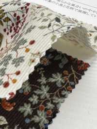 19187 Chemise En Velours Côtelé à Imprimé Oiseaux Et Fleurs[Fabrication De Textile] SUNWELL Sous-photo