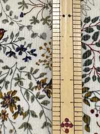19187 Chemise En Velours Côtelé à Imprimé Oiseaux Et Fleurs[Fabrication De Textile] SUNWELL Sous-photo