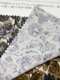 19188 Chemise En Velours Côtelé à Petits Motifs Floraux Dessinés à La Main[Fabrication De Textile] SUNWELL Sous-photo