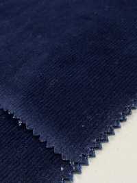 13477 Velours Côtelé Extensible Indigo Lavé à 21 Côtes[Fabrication De Textile] SUNWELL Sous-photo