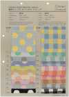 88160 Lin Toile De Lin Sandwich Coloré