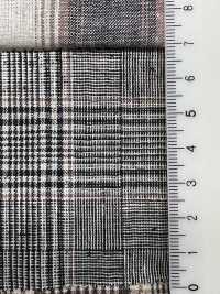 59992 C/L Netty Slub Écru à Carreaux Et Rayures[Fabrication De Textile] VANCET Sous-photo
