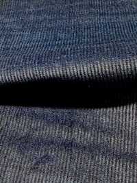 A-8164 Velours Côtelé Indigo Teint En Fil[Fabrication De Textile] ARINOBE Sous-photo