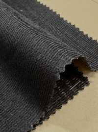 A-8169 Velours Côtelé Noir Soufre Teint En Fil[Fabrication De Textile] ARINOBE Sous-photo