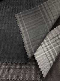 A-8169 Velours Côtelé Noir Soufre Teint En Fil[Fabrication De Textile] ARINOBE Sous-photo