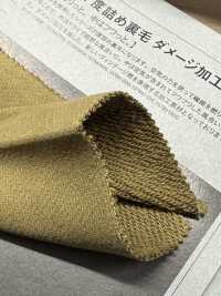 1078608DG Fil Ouvert, Tricoté Serré, Brossé à L'arrière, Après Finition Vieillie.[Fabrication De Textile] TAKISADA NAGOYA Sous-photo