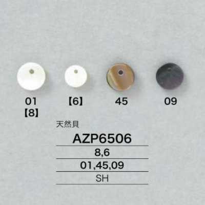 AZP6506 Pièces De Couture Fabriquées à Partir De Coquillages