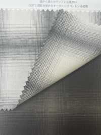 4SG040 Coton Biologique Viyella Ombre Check[Fabrication De Textile] Chambray Sous-photo