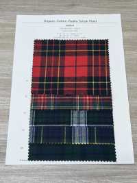 4SG041 Coton Biologique à Carreaux Tartan Viyella[Fabrication De Textile] Chambray Sous-photo