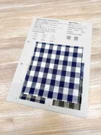 BF7754 Motif Vichy En Lin Teint En Fil[Fabrication De Textile] KOYAMA Sous-photo