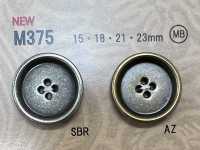 M375 Boutons En Métal De Style Vintage Avec Bordure. DAIYA BUTTON(DAIYA BUTTON) Sous-photo