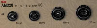 AMC28 Bouton en plastique