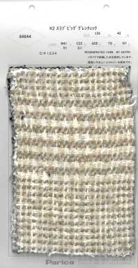 84644 K2 Slub Big Glen Check[Fabrication De Textile] Parika Sous-photo