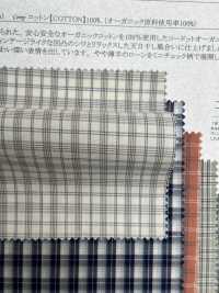 14440 Cordot Organics® 60 Fils Mini Carreaux Finition Craft Wash[Fabrication De Textile] SUNWELL Sous-photo