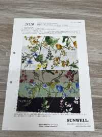 28120 Lin Imprimé Loomstate, Finition Douce Angel[Fabrication De Textile] SUNWELL Sous-photo