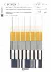 BC3524 Rayures Voile 40/1, Finition Double Lavage
