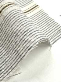 BC3573 Rayures En Coton Biologique, Finition Lavage à Sec.[Fabrication De Textile] COSMO TEXTILE Sous-photo