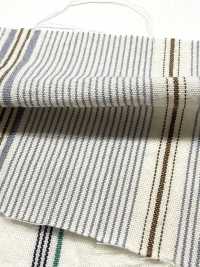 BC3573 Rayures En Coton Biologique, Finition Lavage à Sec.[Fabrication De Textile] COSMO TEXTILE Sous-photo