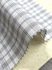 BC3599 Coton Biologique à Carreaux Avec Finition Lavable à Sec.[Fabrication De Textile] COSMO TEXTILE Sous-photo