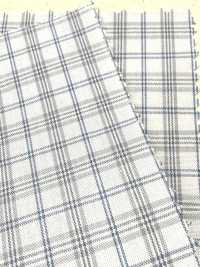 BC3599 Coton Biologique à Carreaux Avec Finition Lavable à Sec.[Fabrication De Textile] COSMO TEXTILE Sous-photo