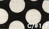 83194 À effet lin, fil flammé bicolore, pois, rayures, carreaux[Textiles / Tissus] VANCET Images supplémentaires