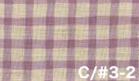 83194 À effet lin, fil flammé bicolore, pois, rayures, carreaux[Textiles / Tissus] VANCET Images supplémentaires