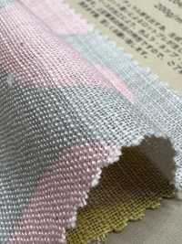 83194 À effet lin, fil flammé bicolore, pois, rayures, carreaux[Textiles / Tissus] VANCET Images supplémentaires