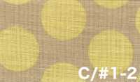 83194 À effet lin, fil flammé bicolore, pois, rayures, carreaux[Textiles / Tissus] VANCET Images supplémentaires