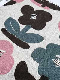1027-700-1 Toile De Lin, Fleur Kika[Fabrication De Textile] HOKKOH Sous-photo