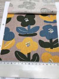 1027-700-1 Toile De Lin, Fleur Kika[Fabrication De Textile] HOKKOH Sous-photo