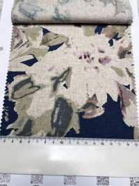 7027-710-4 Sièges CL Touche Aquarelle Grandes Fleurs[Fabrication De Textile] HOKKOH Sous-photo