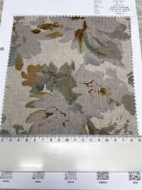7027-710-4 Sièges CL Touche Aquarelle Grandes Fleurs[Fabrication De Textile] HOKKOH Sous-photo