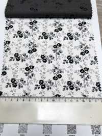 7027-710-7 Siège CL Fleur Pointilliste Monochrome[Fabrication De Textile] HOKKOH Sous-photo