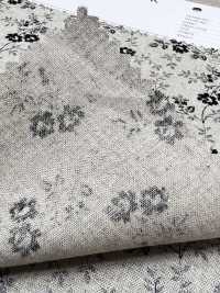 7027-710-7 Siège CL Fleur Pointilliste Monochrome[Fabrication De Textile] HOKKOH Sous-photo