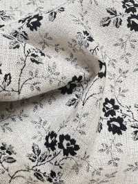 7027-710-7 Siège CL Fleur Pointilliste Monochrome[Fabrication De Textile] HOKKOH Sous-photo