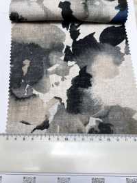 7027-720-1 100 Lin Loomstate Aquarelle Grandes Fleurs[Fabrication De Textile] HOKKOH Sous-photo