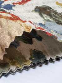 7027-740-1 Lin Loomstate Ripple Touch à Motif Floral[Fabrication De Textile] HOKKOH Sous-photo