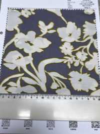7027-810-1 Motif Floral En Satin CR à Rayures[Fabrication De Textile] HOKKOH Sous-photo
