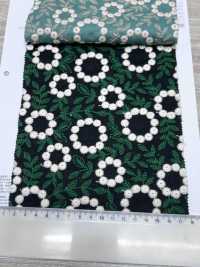 4027-848-1 Broderie En Coton Lawn Avec Pompons Et Dentelle Florale[Textile / Tissu] HOKKOH Images supplémentaires