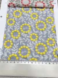 4027-848-1 Broderie En Coton Lawn Avec Pompons Et Dentelle Florale[Textile / Tissu] HOKKOH Images supplémentaires