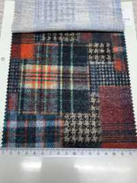 DP-3906-1 TW Ponte Patchwork Check[Fabrication De Textile] HOKKOH Sous-photo