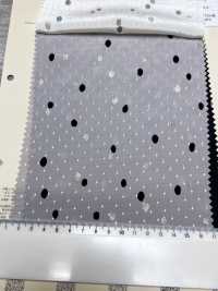 HP-5095-2 Tissu Floqué Decin Delight à Pois[Fabrication De Textile] HOKKOH Sous-photo