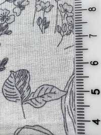 7027-615-1 60 Pelouse 9088 Dessin Au Trait Botanique[Textile / Tissu] HOKKOH Images supplémentaires
