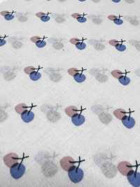 7027-616-1 60 Lawn 9088 Cherry Dot[Fabrication De Textile] HOKKOH Sous-photo